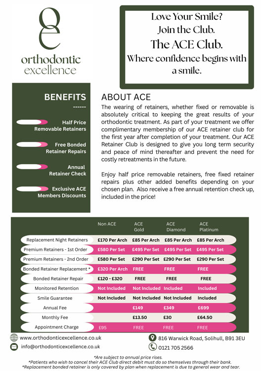 After Care Excellence Package